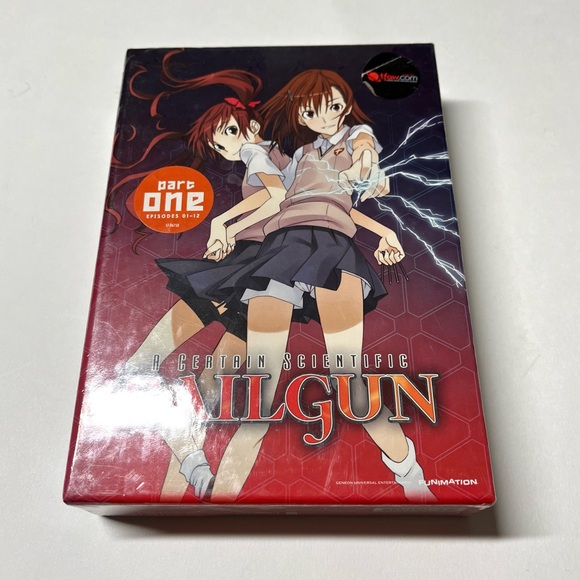 A Certain Scientific Railgun Part One/Two DVD Bundle
Factory Sealed - Picture 2 of 5
